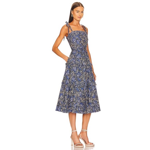 Ulla Johnson Lune Dress in Wildwood US10 - Picture 7 of 12